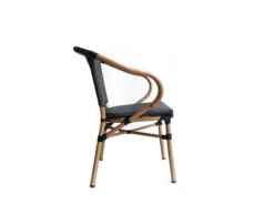 Budget 😍 Coraggio Forma Stapelstuhl Sit & Chairs mit Armlehnen 2er-Set - 56/83/56 cm in braun 👍 -Gartenmöbel Verkaufs-Shop 02467 30 3 freisteller