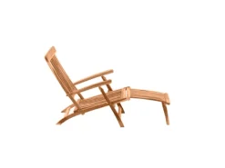 Am billigsten 🤩 Coraggio Forma Liegestuhl Teak mit Fußstütze - 58,5/87/149 cm in braun 🎁 -Gartenmöbel Verkaufs-Shop 11020008 03 freisteller nebenbild