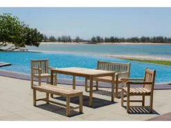 Beste Bewertungen von 👍 Coraggio Forma Gartenbank Teak - 150/45/42 cm in braun ✨ -Gartenmöbel Verkaufs-Shop 11020009 19 milieu