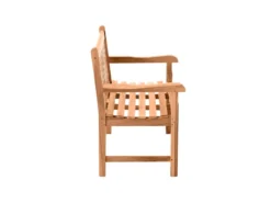 Rabatt 👏 Coraggio Forma Gartenbank Teak - 120/92/63 cm in braun 😍 -Gartenmöbel Verkaufs-Shop 11020010 02 freisteller nebenbild