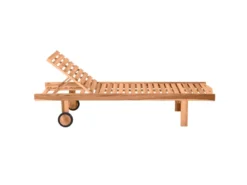 Bestes Angebot 🛒 Coraggio Forma Sonnenliege Teak - 65/36/200 cm in braun 😉 -Gartenmöbel Verkaufs-Shop 11020011 02 freisteller nebenbild