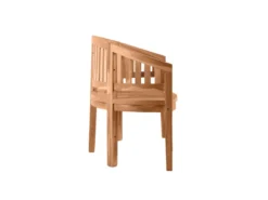 Rabatt 🌟 Coraggio Forma Gartenbank Teak - 120/85/53 cm in braun ✔️ -Gartenmöbel Verkaufs-Shop 11020012 02 freisteller nebenbild