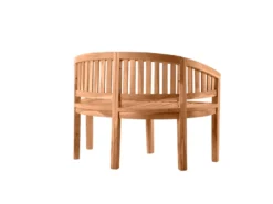 Rabatt 🌟 Coraggio Forma Gartenbank Teak - 120/85/53 cm in braun ✔️ -Gartenmöbel Verkaufs-Shop 11020012 04 freisteller nebenbild