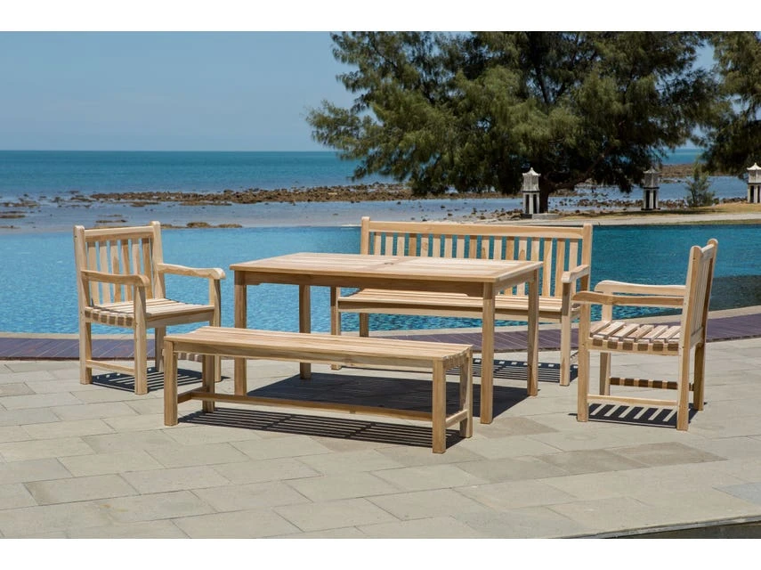 Bestes Angebot 🤩 Coraggio Forma Gartentisch Teak - 150/75/90 cm in braun 🔔 3 Bestes Angebot 🤩 Coraggio Forma Gartentisch Teak - 150/75/90 cm in braun 🔔 – Bild 3