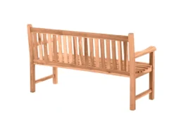 Am billigsten 🔔 Coraggio Forma Gartenbank Teak - 150/92/63 cm in braun 🎉 -Gartenmöbel Verkaufs-Shop 11020014 03 freisteller nebenbild