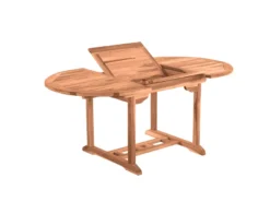 Bestes Angebot 🌟 Coraggio Forma Gartentisch Teak - 120/75/120-170 cm in braun ✔️ -Gartenmöbel Verkaufs-Shop 11020016 01 funktion nebenbild