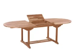 Besorgen 🔔 Coraggio Forma Gartentisch Teak - 100/75/180-240 cm in braun 🌟 -Gartenmöbel Verkaufs-Shop 11020017 01 funktion nebenbild