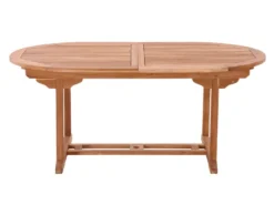 Besorgen 🔔 Coraggio Forma Gartentisch Teak - 100/75/180-240 cm in braun 🌟 -Gartenmöbel Verkaufs-Shop 11020017 02 frontal nebenbild