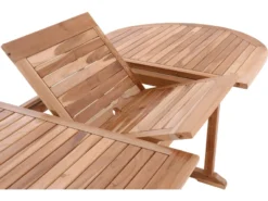 Besorgen 🔔 Coraggio Forma Gartentisch Teak - 100/75/180-240 cm in braun 🌟 -Gartenmöbel Verkaufs-Shop 11020017 06 funktion nebenbild