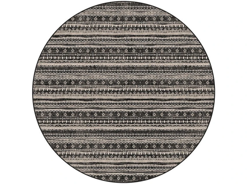 Angebote 🛒 Vorleger Smuq Marrakesh - D 100 cm in grau 😉 1 Angebote 🛒 Vorleger Smuq Marrakesh - D 100 cm in grau 😉