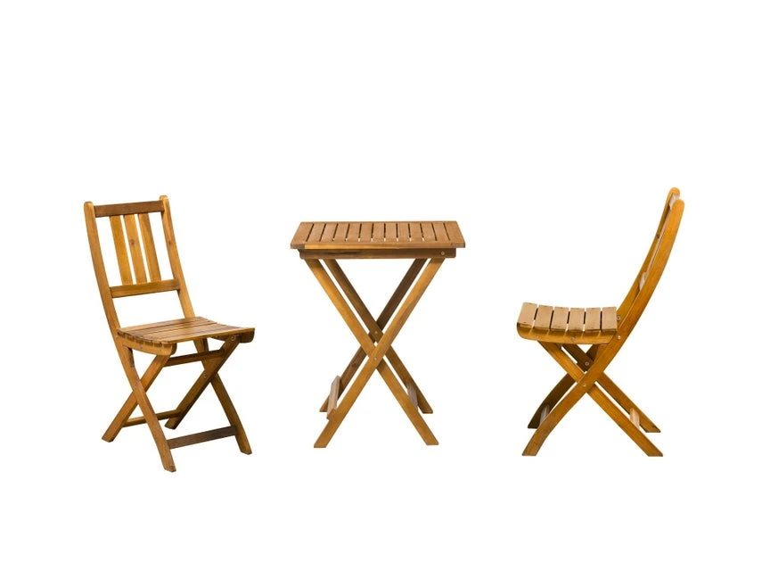 Bester Verkauf đ Gartenmöbel-Set Akazie 3-teilig in braun â 8 Bester Verkauf đ Gartenmöbel-Set Akazie 3-teilig in braun â â Bild 8