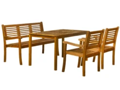 Großhandel 🧨 Gartenbank Akazie - 150/92/68 cm in braun 👏 -Gartenmöbel Verkaufs-Shop 25017957 freisteller 07