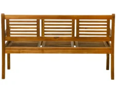 Großhandel 🧨 Gartenbank Akazie - 150/92/68 cm in braun 👏 -Gartenmöbel Verkaufs-Shop 25017957 freisteller ruecken 04