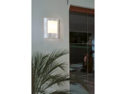 Schlussverkauf ⌛ Außenwandleuchte City - 24/26/10/ cm in silberfarben 👏 -Gartenmöbel Verkaufs-Shop 5371068 0412781 2 16914667