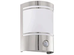 Schlussverkauf ✨ Außenwandleuchte Cerno - 14/19/5 cm in silberfarben 👍 -Gartenmöbel Verkaufs-Shop 5497677 0432618 19050012