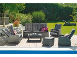 Angebote ⭐ Jardini Loungefauteuil Barcelona - 73/180/90 cm in grau 🎁 6 Angebote ⭐ Jardini Loungefauteuil Barcelona - 73/180/90 cm in grau 🎁 -Gartenmöbel Verkaufs-Shop 5519969 0439140 2 22118469