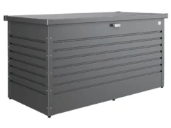 Blitzangebot ✨ Freizeitbox High 160 - 159/83/79 cm in dunkelgrau 🔔