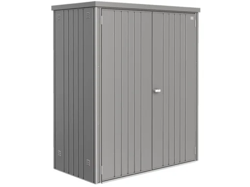 Auslauf 💯 Geräteschrank 150 - 155/182,5/83 cm in grau 💯 -Gartenmöbel Verkaufs-Shop 5537202 0443625 21313680 6