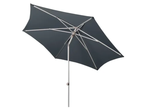 Auslauf 🎉 Doppler Sonnenschirm Act Push-Up - 310 cm in dunkelgrau 😉 -Gartenmöbel Verkaufs-Shop 5547597 0445930 19744334