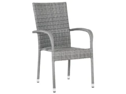 Beste Bewertungen von 🥰 Jardini Stapelstuhl Tonio - 55,5/95/63 cm in grau 💯