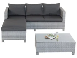 Aktion ✨ Jardini Loungegarnitur Libero 3-teilig in grau 😍