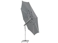 Bestpreis 🎉 Doppler Sonnenschirm Expert - 250/350 cm in dunkelgrau 😉 -Gartenmöbel Verkaufs-Shop 6202654 0510295 4 23519666