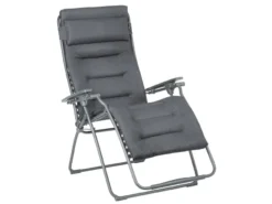 Budget 🥰 Lafuma Klappsessel Futura XL - 76/125/90 cm in grau 🧨