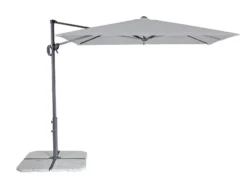 Coupon 😍 Jardini Sonnenschirm Sunray - 250/250 cm in hellgrau ✨