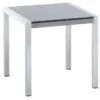 Auslauf 😉 Jardini Loungetisch Antigua II - 45/45/45 cm in silberfarben 🛒