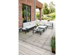 Bestpreis 🎉 Jardini Loungesofa-Mittelteil Bali - 70/66/73 cm in grau 😀 -Gartenmöbel Verkaufs-Shop 6361004 0540889 3 23718119
