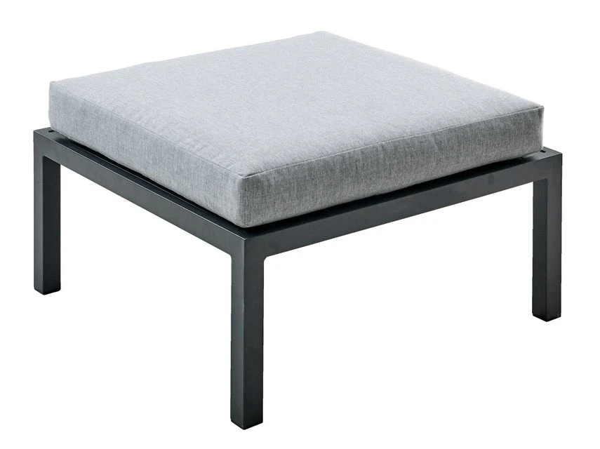 Rabatt ✔️ Jardini Loungetisch/Hocker Bali - 73/32/73 cm in dunkelgrau 🔔 1 Rabatt ✔️ Jardini Loungetisch/Hocker Bali - 73/32/73 cm in dunkelgrau 🔔