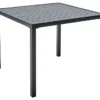Budget 🎉 Jardini Gartentisch Bali - 87/68/87 cm in dunkelgrau 👏