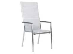 Neu 😉 Stapelstuhl Cardiff - 56/110/70 cm in silberfarben 🔔