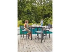 Aktion ⭐ Jardini Barsessel Graciosa - 55/108/58 cm in grau ✨ -Gartenmöbel Verkaufs-Shop 6363223 0542041 1 23755814 4