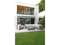 Beste Bewertungen von ✨ Jardini Loungesofa-Eckteil Rügen - 84/75/84 cm in grau 👏 -Gartenmöbel Verkaufs-Shop 6365148 0542688 1 23772868