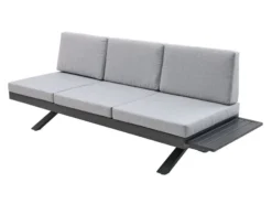 Besorgen ⭐ Jardini Loungesofa Rieke 3-Sitzer - 218/87,5/75,5 cm in grau 😉