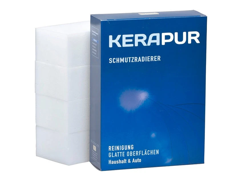 Bestes Angebot ⌛ Schmutzradierer Kerapur - 4 Stück in weiß 🌟 1 Bestes Angebot ⌛ Schmutzradierer Kerapur - 4 Stück in weiß 🌟