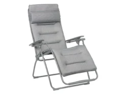 Neu ⭐ Lafuma Klappsessel Futura - 71/113/83 cm in silberfarben 😀