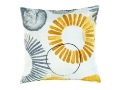 Budget 🛒 Zierkissen Jardini Go - 40x40 cm in gelb 🎁