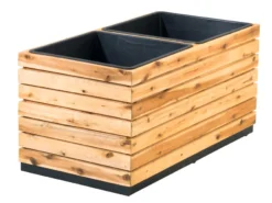 Am billigsten 🎁 Jardini Blumentopf Hawaii - 85/41/43 cm in braun 👏