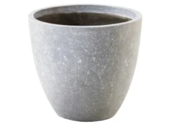 Budget 🎁 Jardini Blumentopf Crack Cim - 46/50 cm in grau ✔️