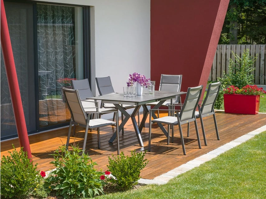 Besorgen ✔️ Karasek Stapelstuhl Seattle Cushion - 60/94/66 cm in grau 🌟 2 Besorgen ✔️ Karasek Stapelstuhl Seattle Cushion - 60/94/66 cm in grau 🌟 – Bild 2