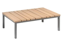 Schlussverkauf 🎁 Karasek Loungetisch Sylt - 75/33/100 cm in grau 👍