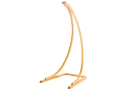 Budget ❤️ Hängesesselgestell Luna - 110/240/125 cm in braun 😀