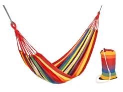 Billig ⌛ Einzelhängematte Siesta - 80/190 cm in mehrfarbig 🧨