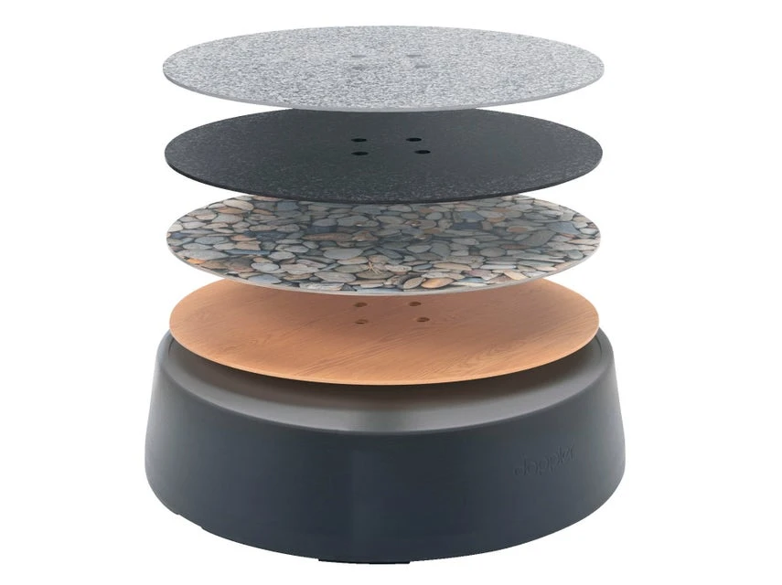 Aktion ✔️ Doppler Schirmständer Dekorplatte Easy Move Switch - 2/56 cm in grau 😉 2 Aktion ✔️ Doppler Schirmständer Dekorplatte Easy Move Switch - 2/56 cm in grau 😉 – Bild 2