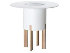 Bestpreis 🎁 Blumentopf Mondum rund in weiß 💯 -Gartenmöbel Verkaufs-Shop 6533153 0571681 3 24341357