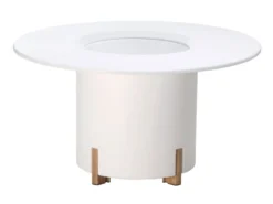 Bestpreis 🎁 Blumentopf Mondum rund in weiß 💯 -Gartenmöbel Verkaufs-Shop 6533155 0571681 5 24341357