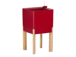 Bester Verkauf ✔️ Beine für Pflanzgefäß Mondum - 75 cm in braun 🎉 -Gartenmöbel Verkaufs-Shop 6533416 0571726 13 24341745