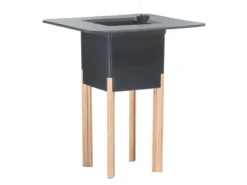 Großhandel 😍 Beine für Pflanzgefäß Mondum - 95 cm in braun 💯 -Gartenmöbel Verkaufs-Shop 6533421 0571733 8 24341753